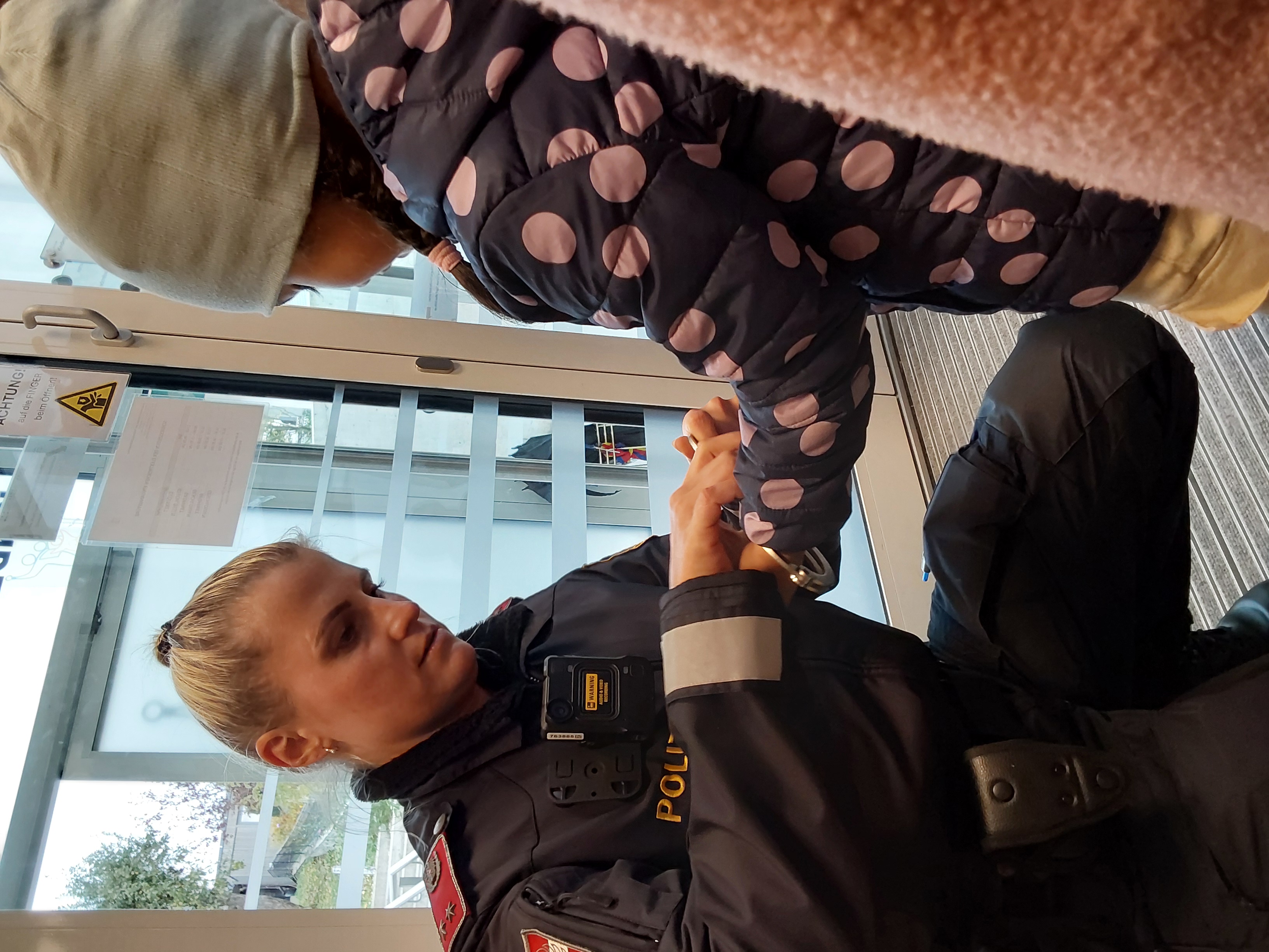 Blaulichtwoche - Besuch der Polizei