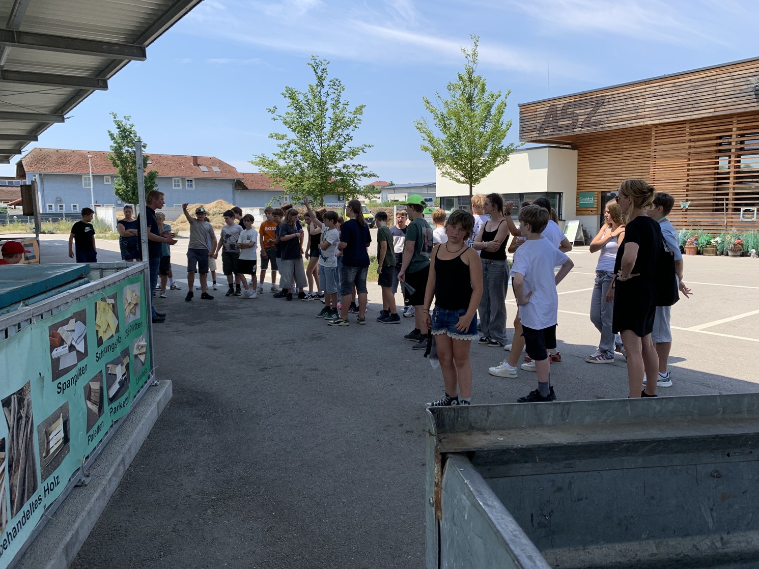 Besuch im ASZ Buchkirchen
